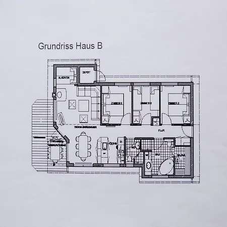 Grossenbroder Ferienchalet Fuer 8 Personen 아파트 *